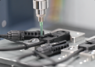 Precision adhesive